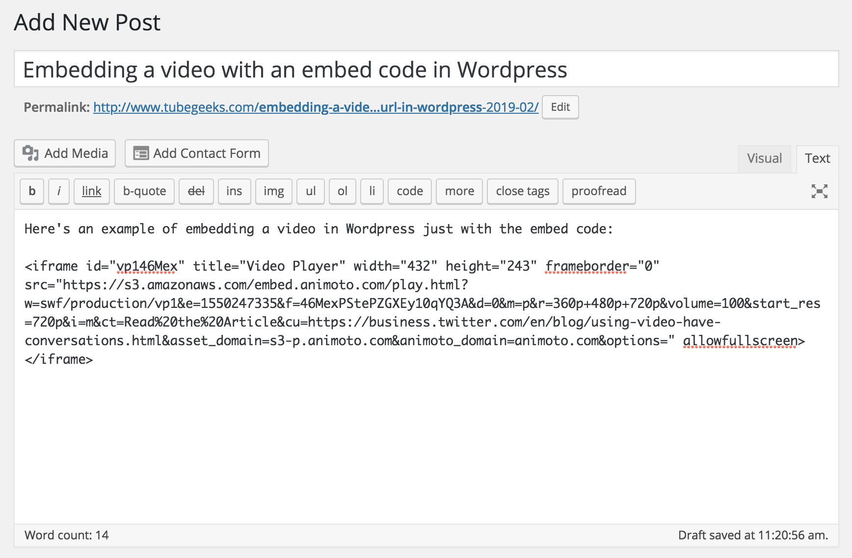 How to Embed Videos on a Website Complete Guide  Animoto