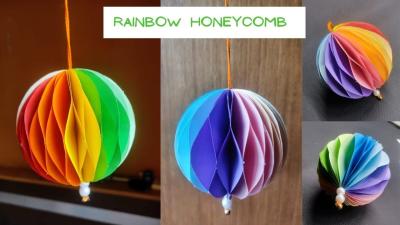 How to Create Honeycomb Balls DIY Tutorials on Dailymotion