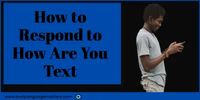 Tips on How to Respond to Are You Okay via Text Messages
