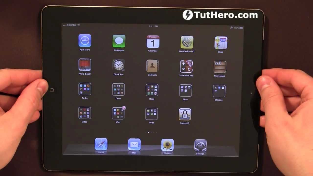 iPad Tutorial  How to lock the screen orientation of your iPad  v8 