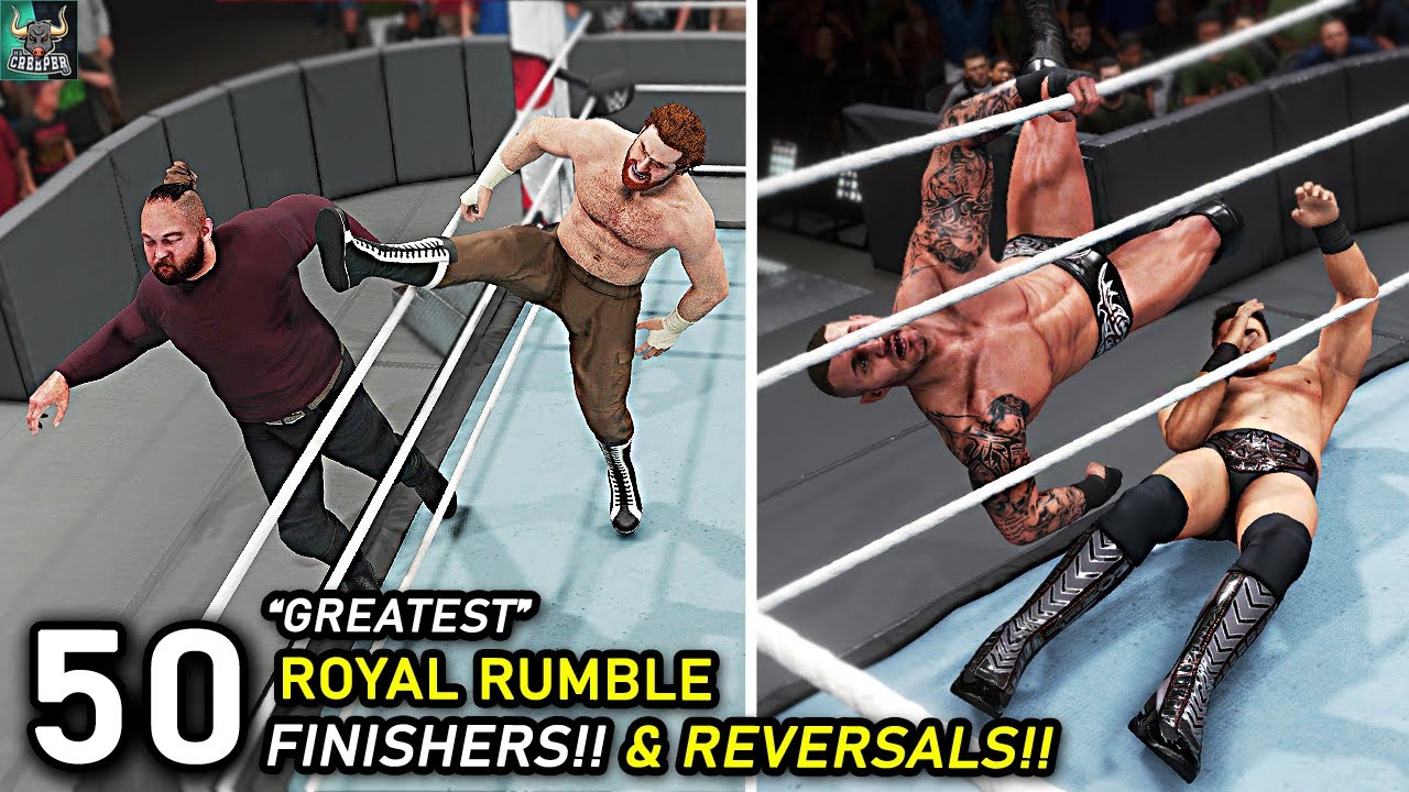 How to Eliminate Someone in WWE 2K22 Royal Rumble and Take Control of the Match