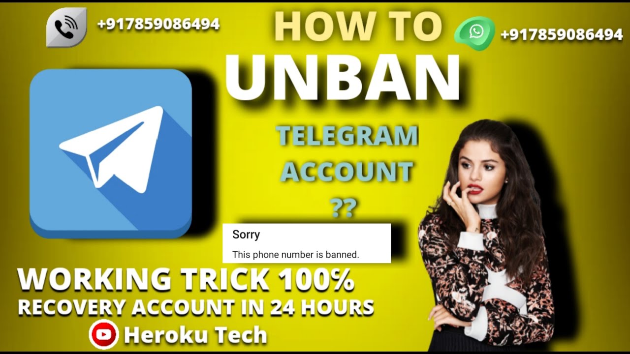 How To Recover Banned Telegram Account  Appeal For Banned Telegram 