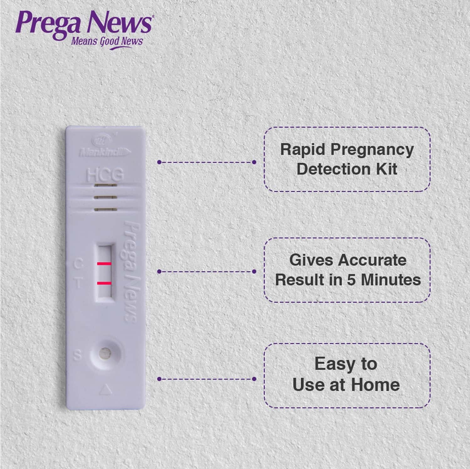 Prega News Pregnancy Test Kit  Kaanish Lifesciences