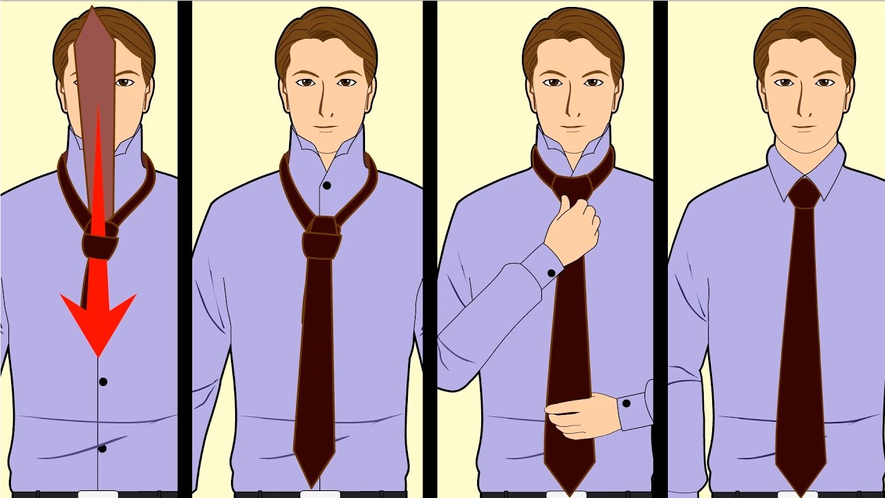 How to Tie a Tie  Step By Step Tutorial Quick  Easy  How to tie a 