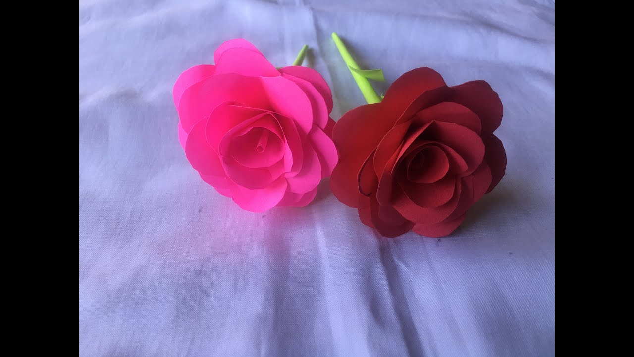 How to Make Small Roses with Paper Video Complete Guide on Dailymotion