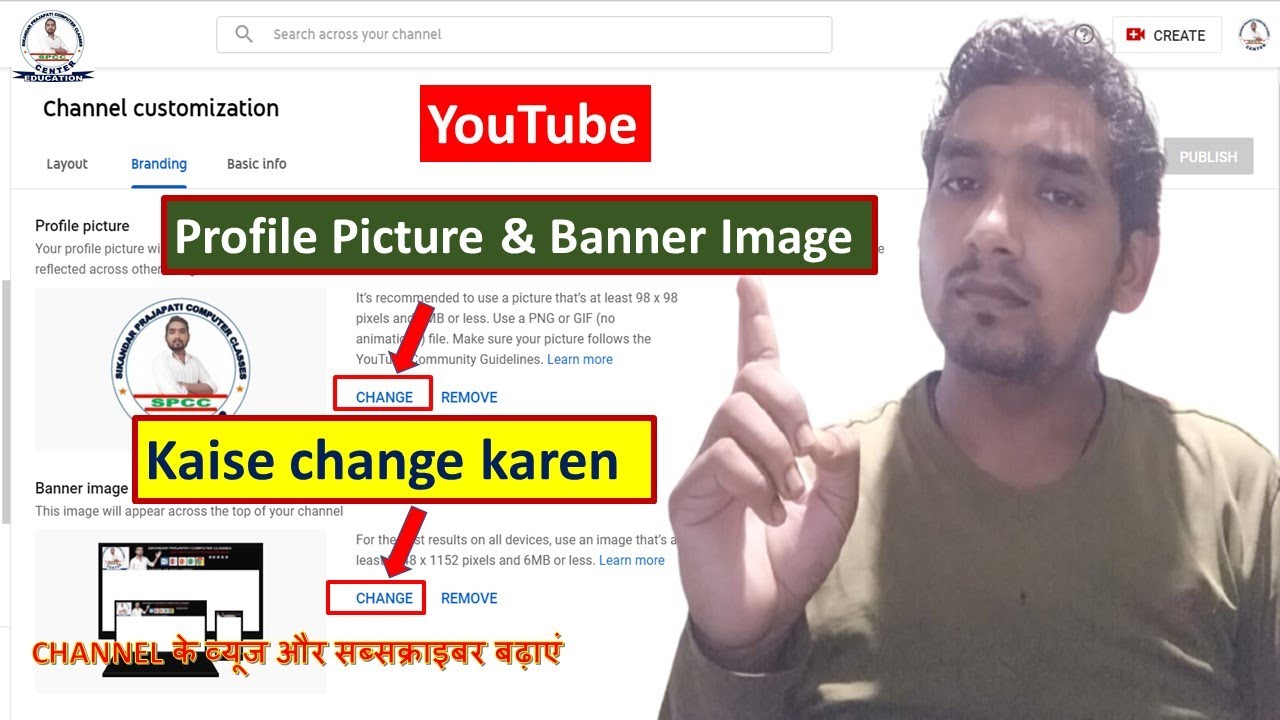 How to Change Your YouTube Profile Picture 2021 UPDATED Desktop 