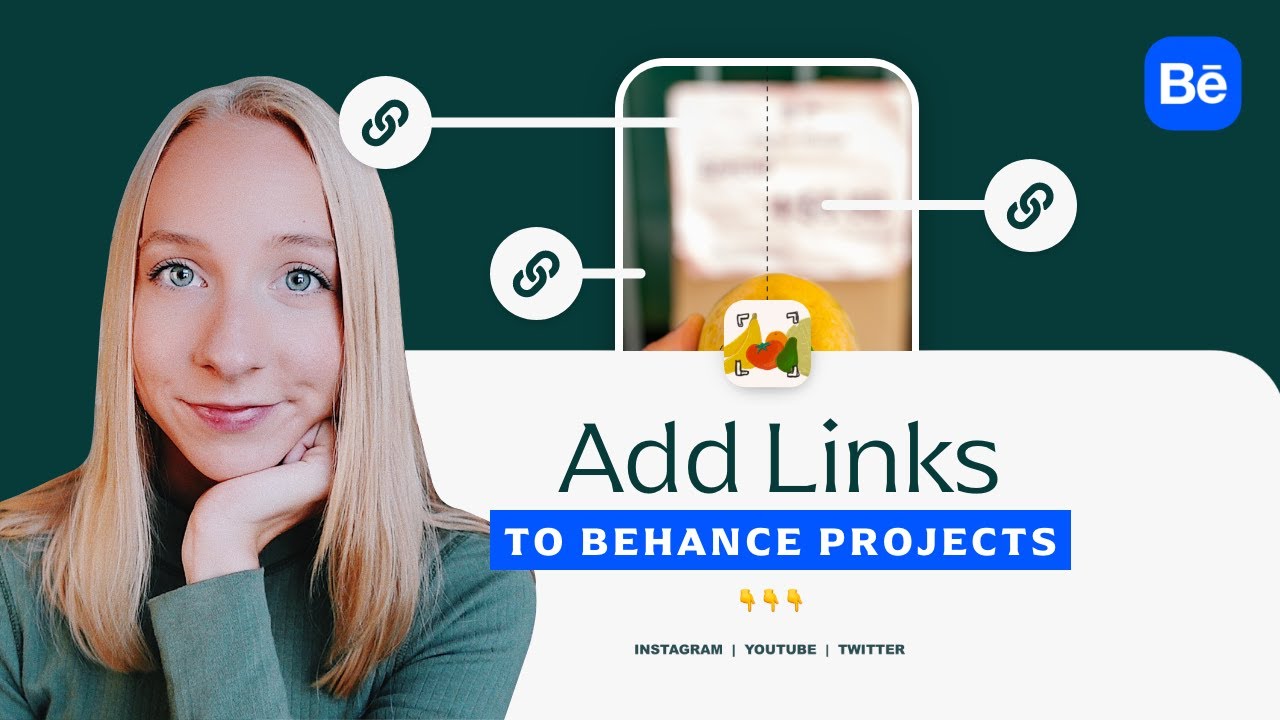 Add Clickable Links Inside your Behance Projects  Case Study Tip 