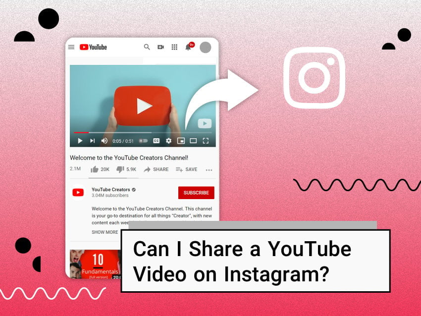 How to Share YouTube Videos on Instagram  Zeru