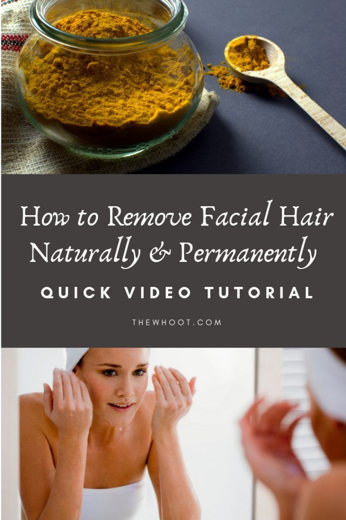 Natural Solutions for Removing Facial Hair Permanently