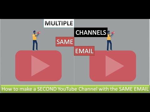 How to make a SECOND YouTube Channel with the SAME EMAIL  How to 