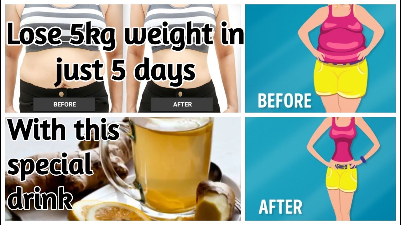 Lose 5 kg Weight Just in 5 Days  Weight Loss Challenge  YouTube