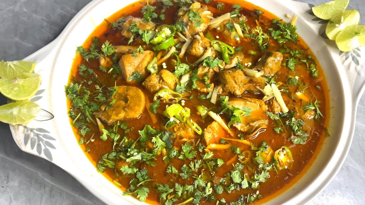 CHICKEN NIHARI RECIPE  HOW TO MAKE CHICKEN NIHARI RECIPE AT HOME 