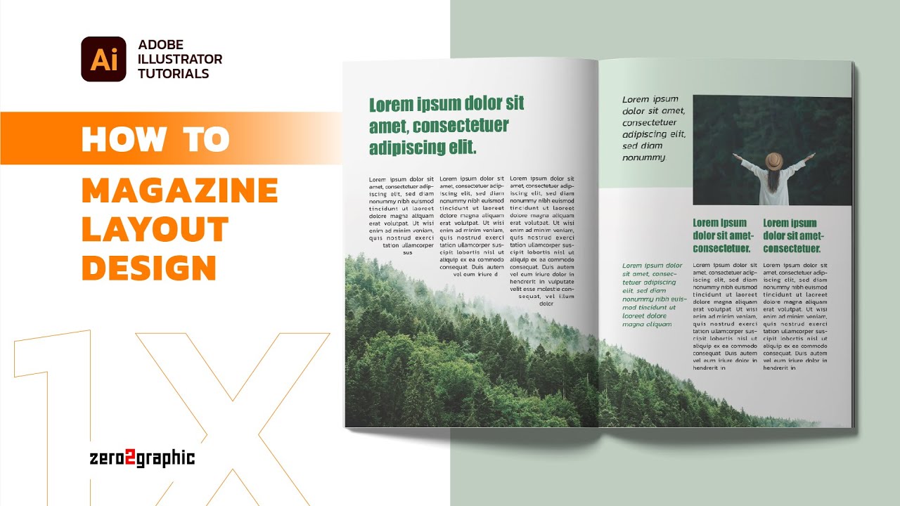 How To Make A Magazine On Illustrator  Printable Templates