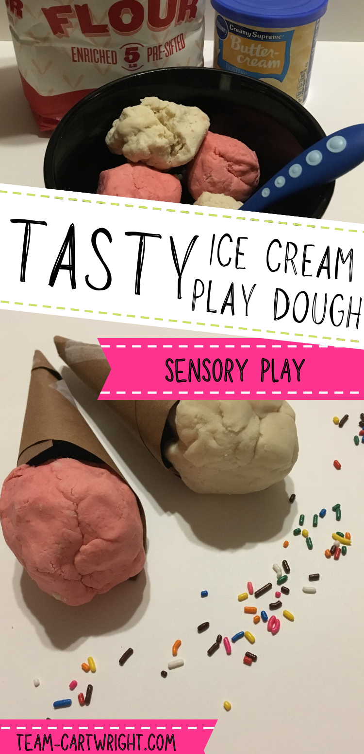 Ice Cream Playdough The Best No Cook Playdough  Team Cartwright in 