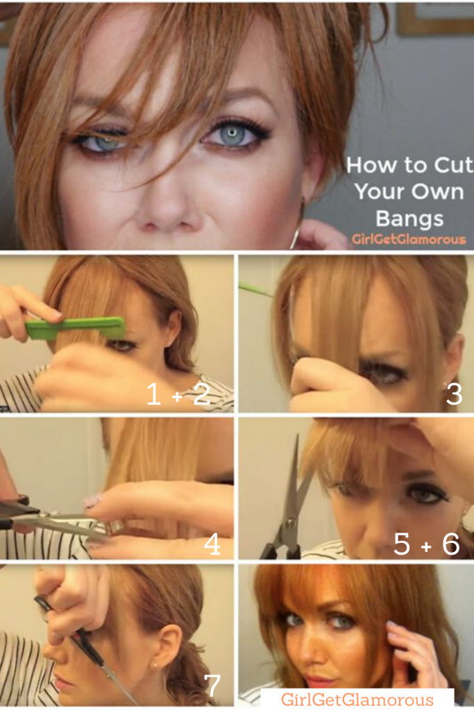 How to Cut Your Own Side Bangs at Home