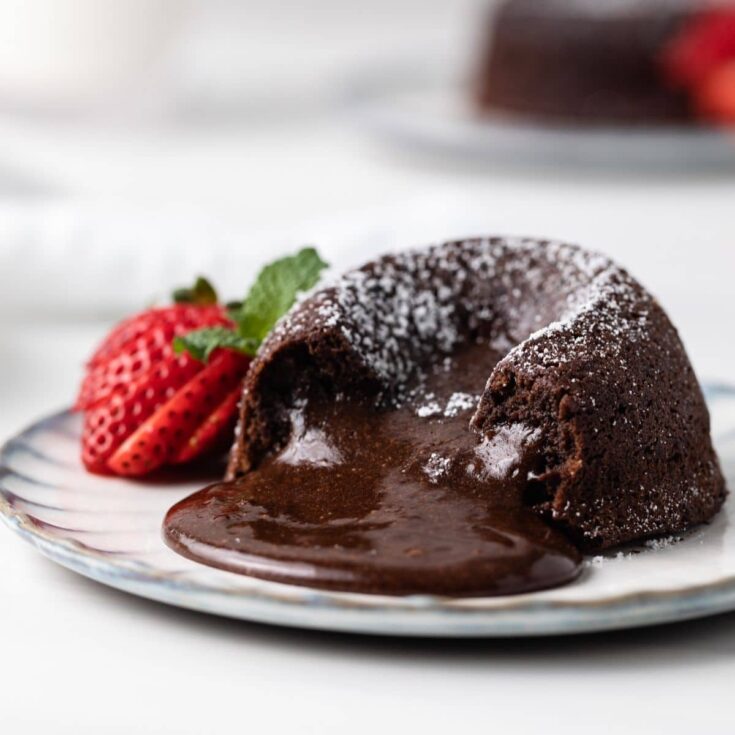 Chocolate Lava Cake  Baked by an Introvert