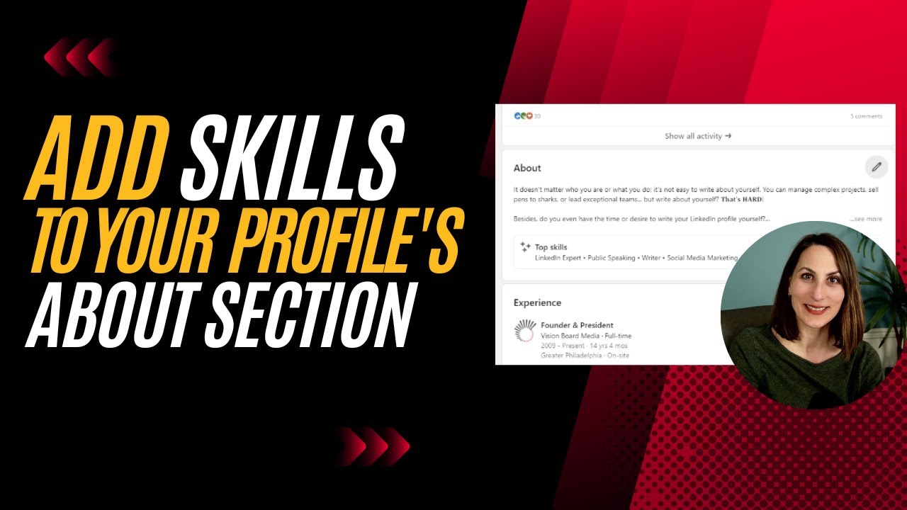 Add Top Skills to Your LinkedIn Profiles About Section  YouTube