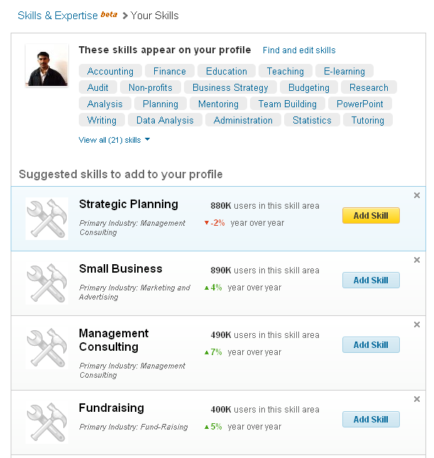 How to Add Skills in Linkedin  Accounting Education