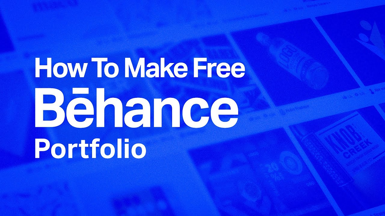 How to Create a Portfolio on Behance for Maximum Impact