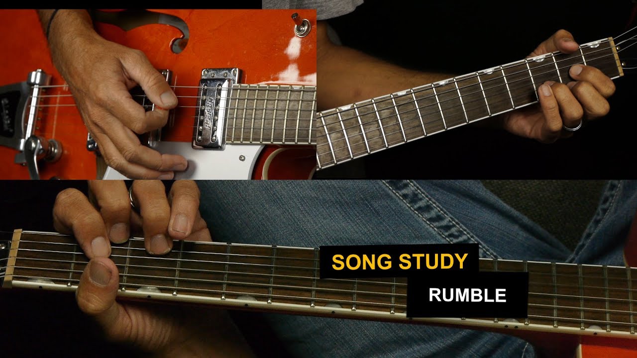 Rumble By Link Wray  Guitar Lesson  YouTube