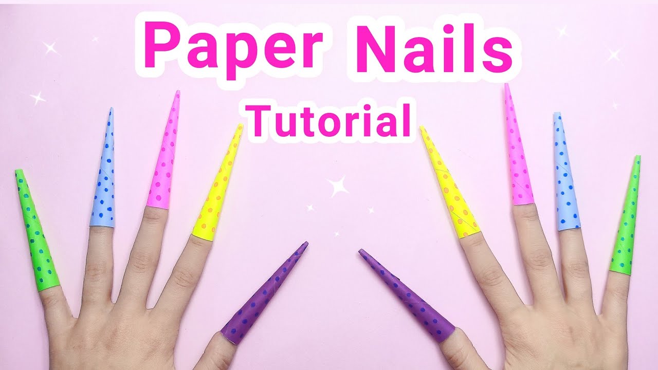 Fun Paper Nails Craft Step-by-Step Guide on Dailymotion