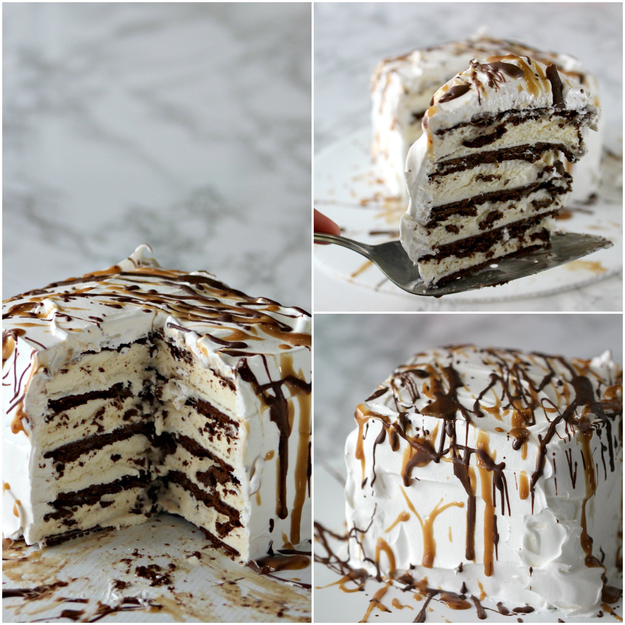 Chocolate Ice Cream Cake Recipe Easy