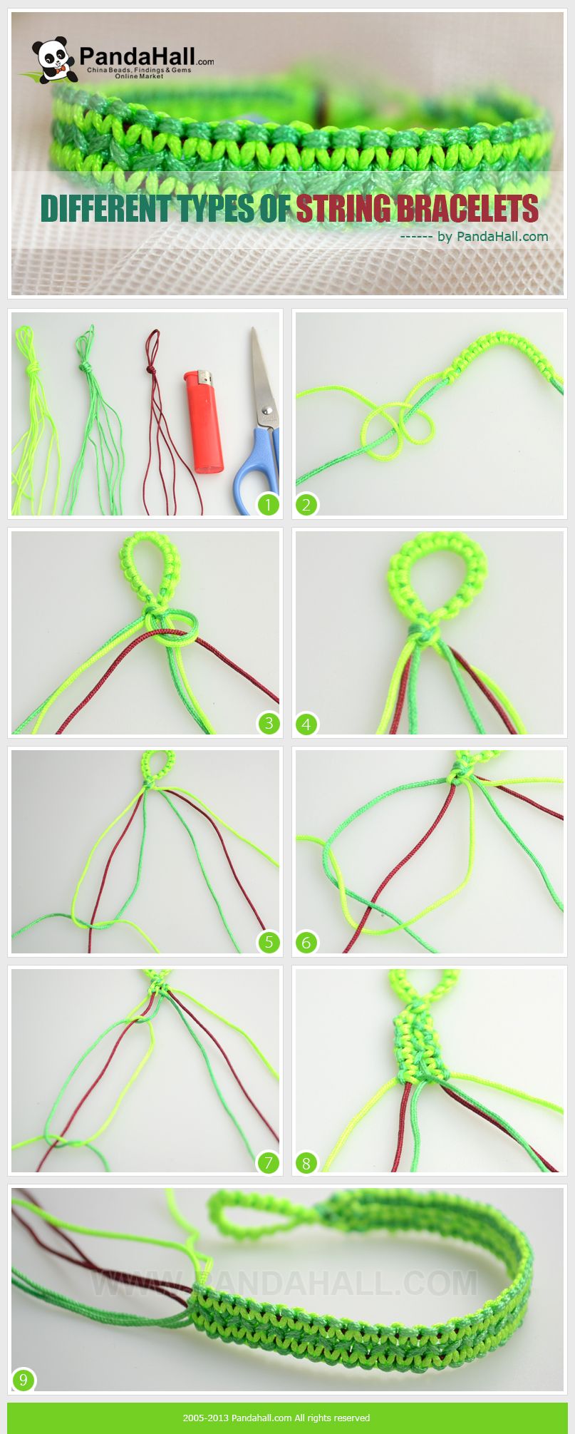 How To Make String Bracelets Step By Step at Aubrey Eaton blog