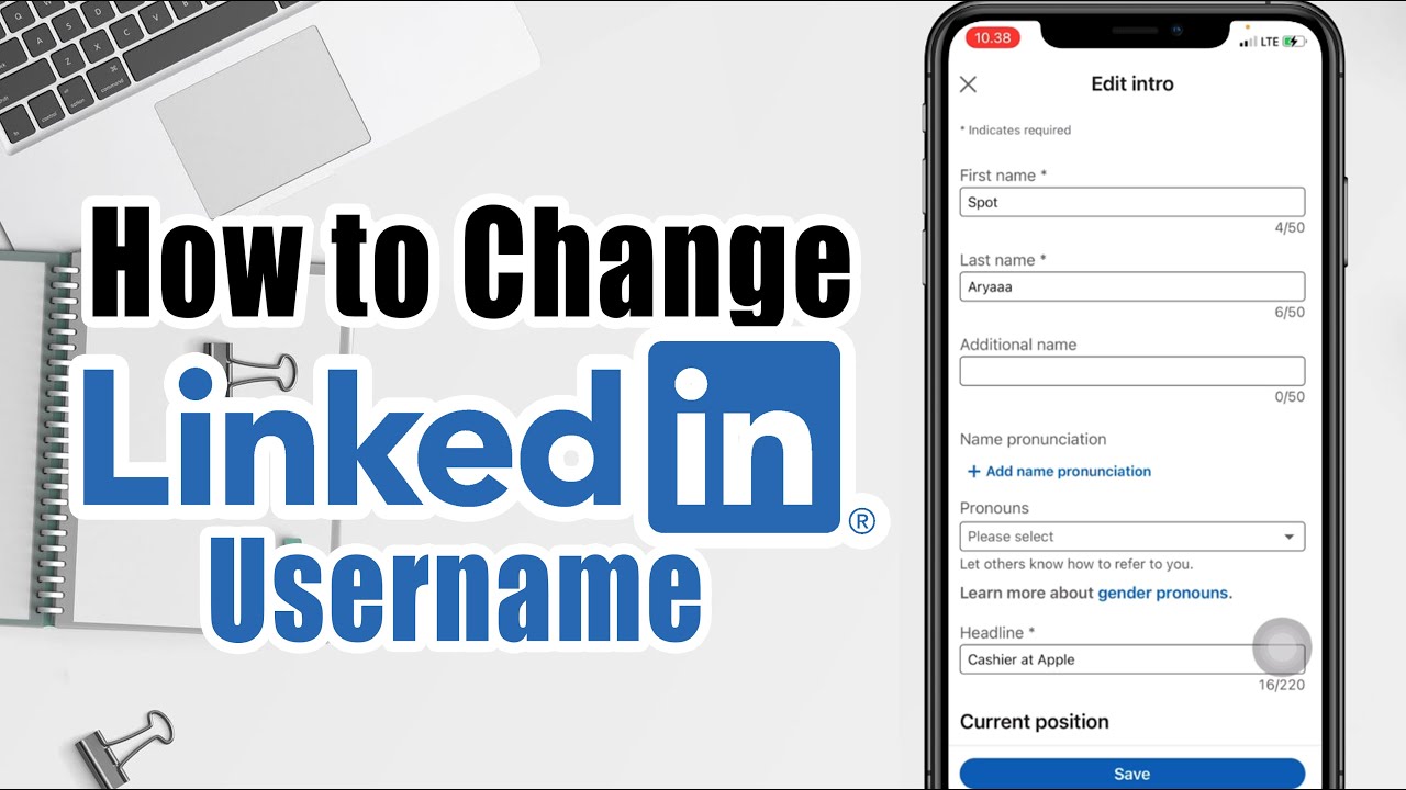 How To Change Linkedin Username  Edit Linkedin Profile Username  YouTube