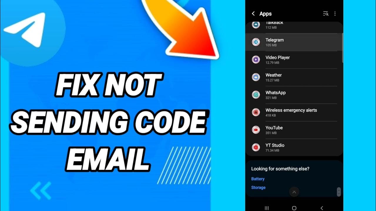 How to fix not sending code email On Telegram  YouTube