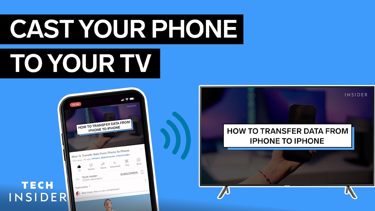 How To Cast Your Phone To Your TV  Tech Insider  YouTube