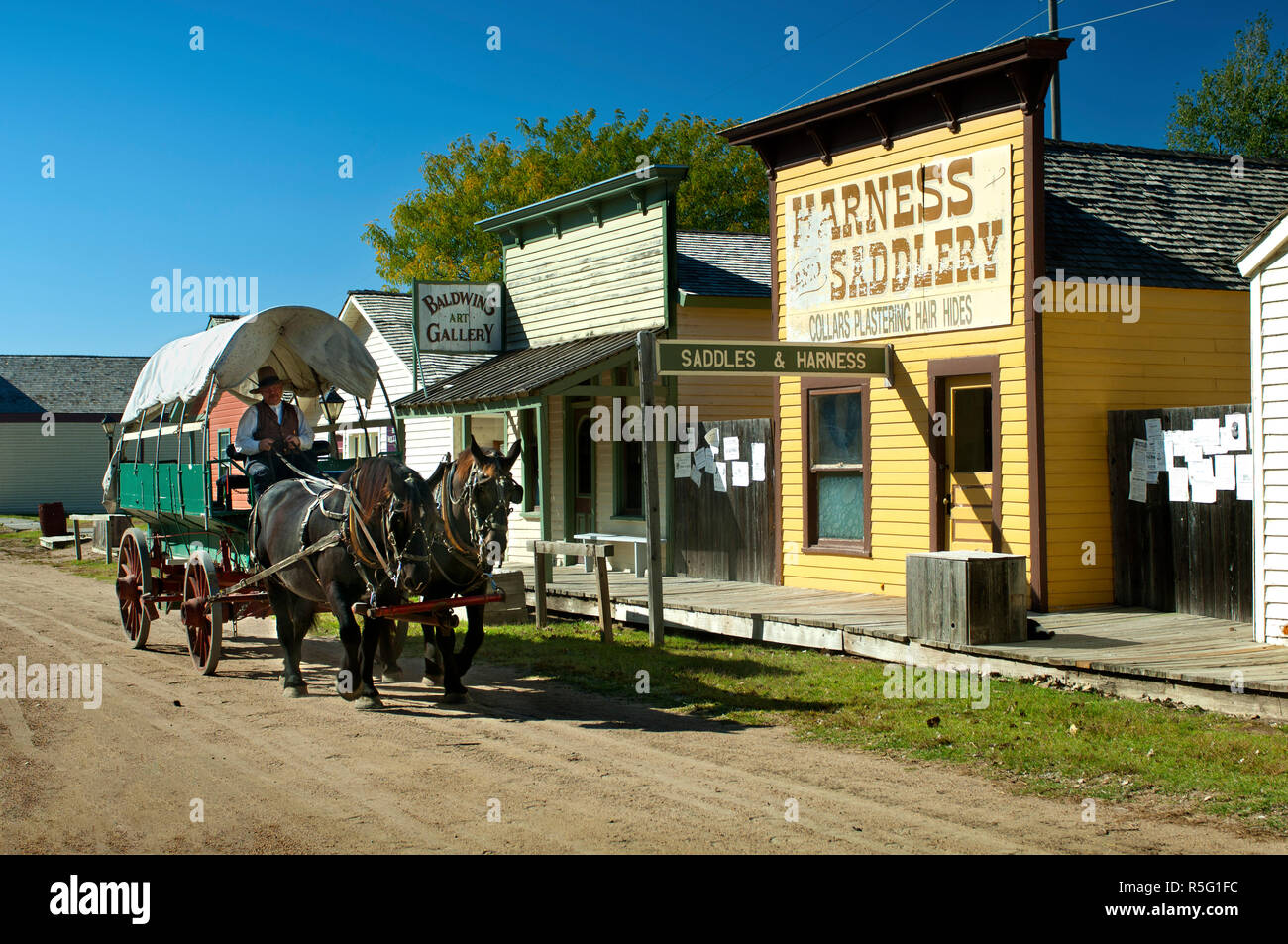 USA Kansas Wichita Old Cowtown Museum 1870s Midwestern Cattle 