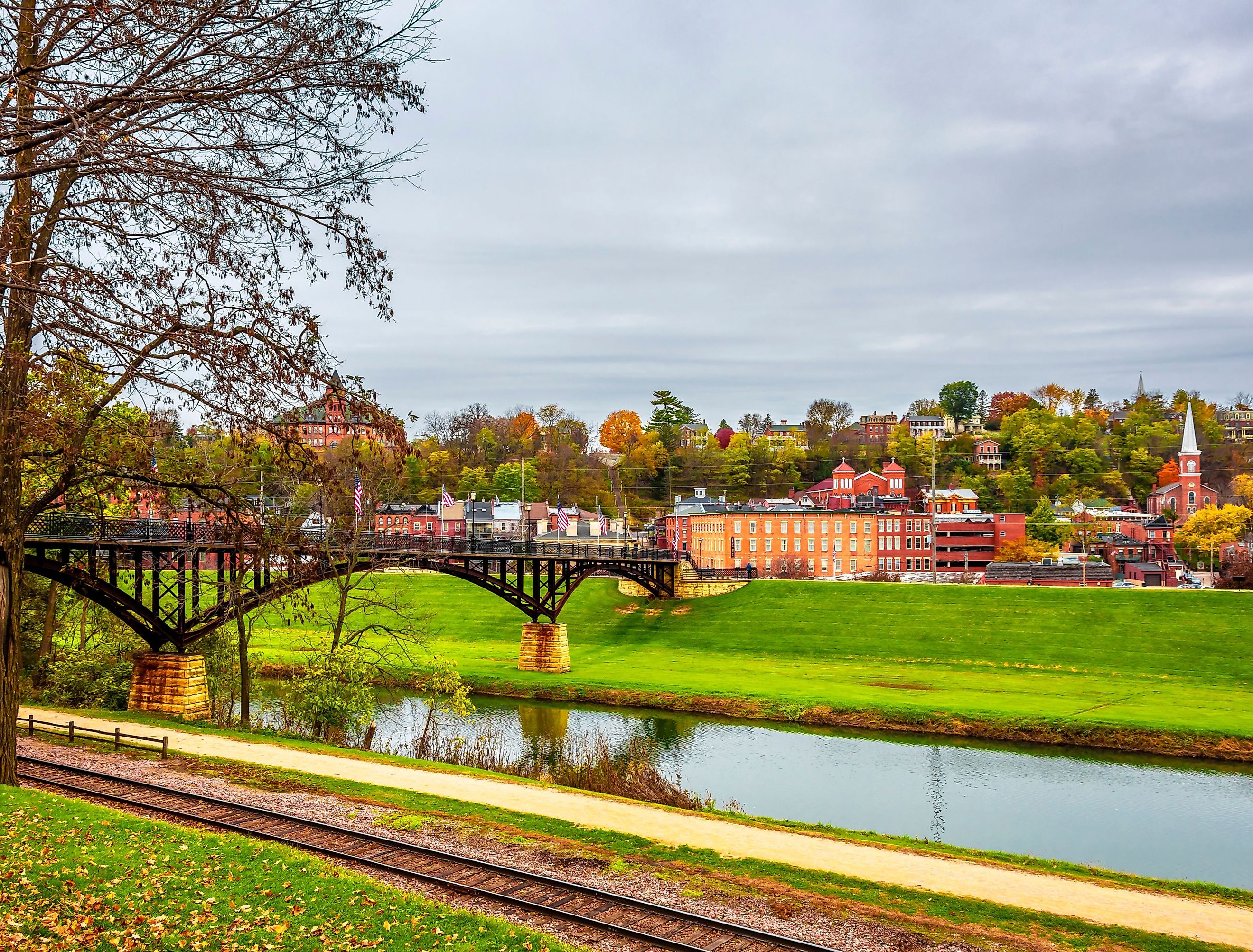 A Quaint Midwestern Town Captured Perfectly on Alamy Stock Photos