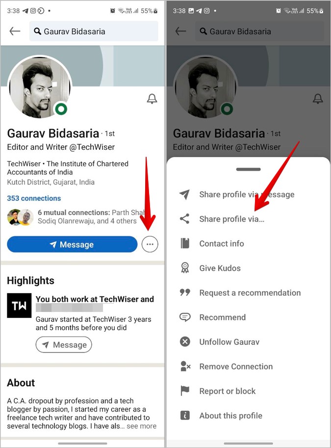 How to Find and Share Your LinkedIn Profile URL