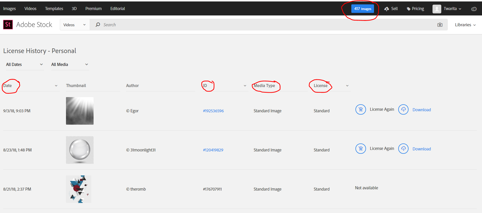 How to See Images You Already Licensed on Adobe Stock