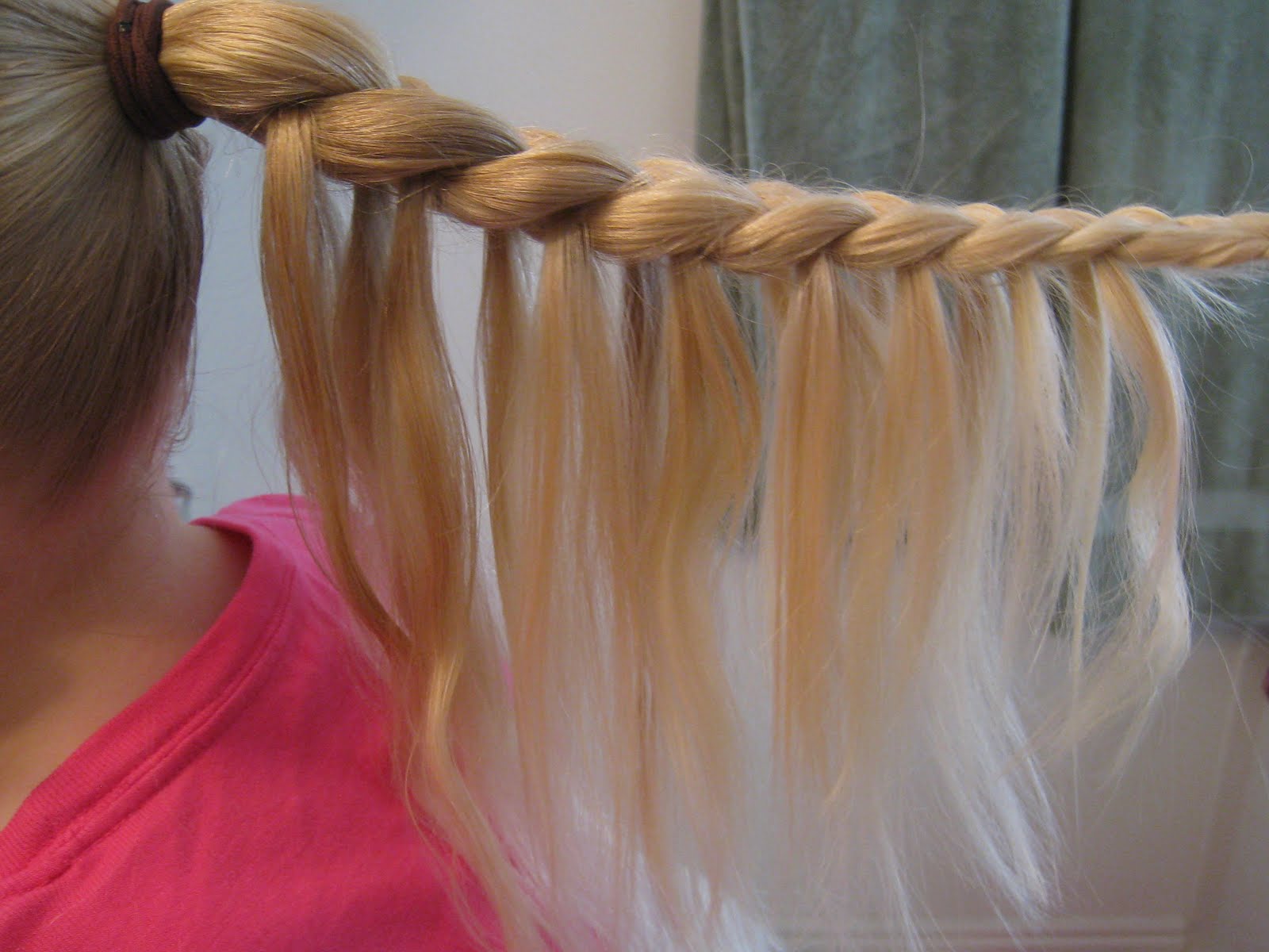 Feather Braided Bun Tutorial she Becky  Or so she says