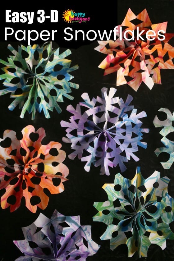 How To Make 3d Snowflakes Step By Step