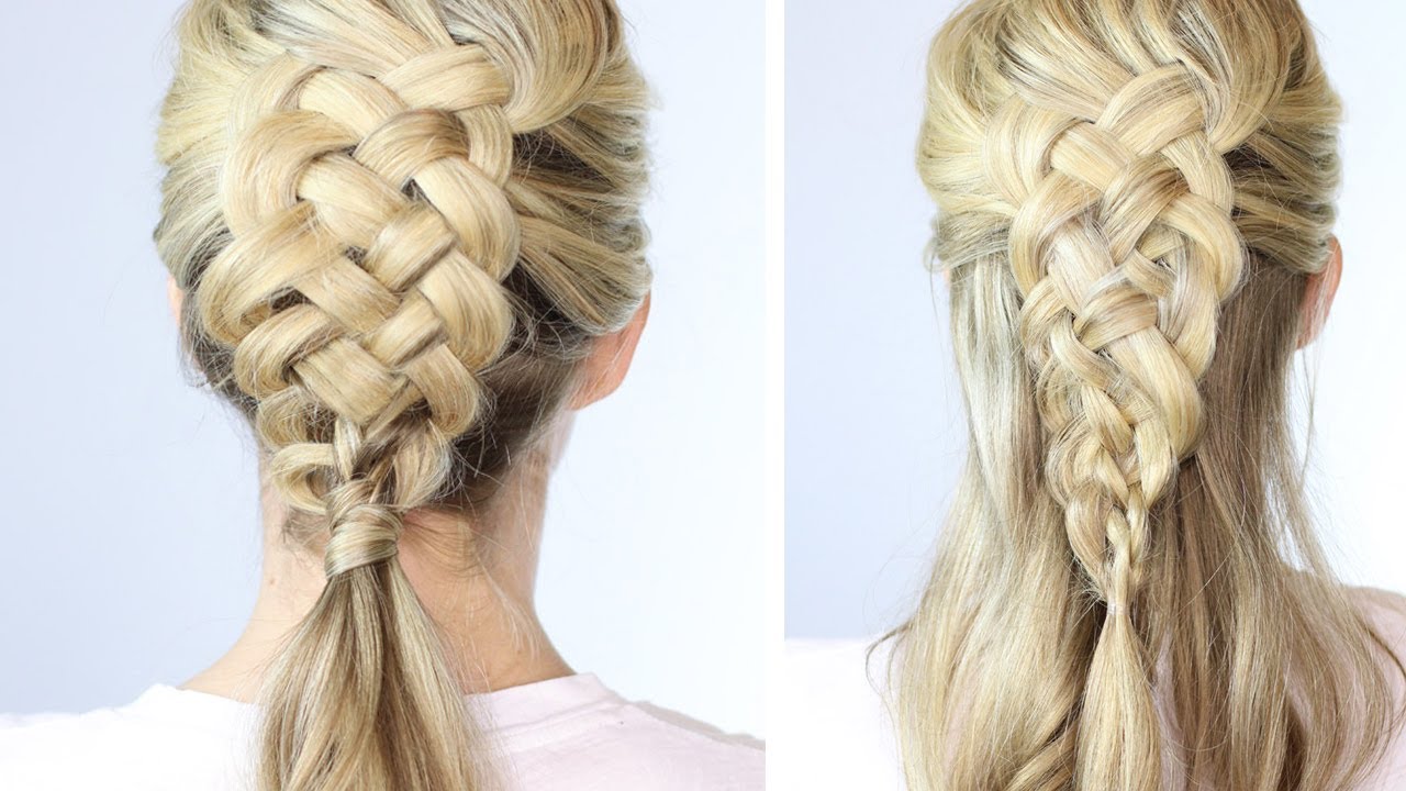 How To Do A French Braid On Yourself Step By Step