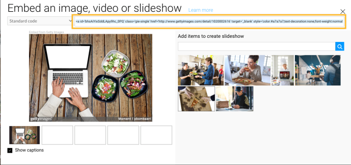 Embed Getty Images on Your Website and Blog for Better Visual Appeal