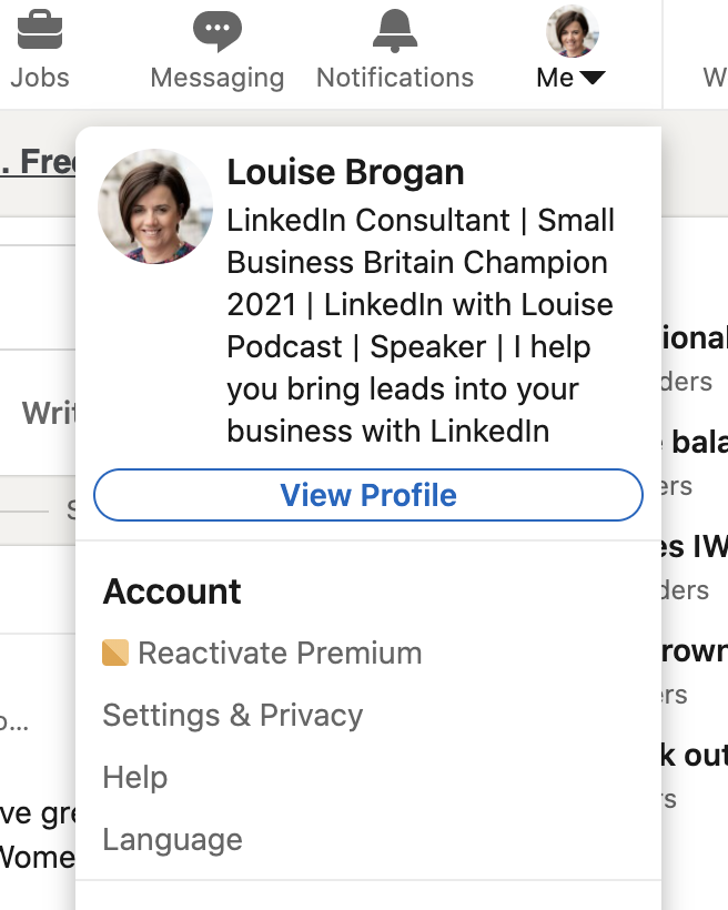 How to merge two LinkedIn Accounts  Louise Brogan