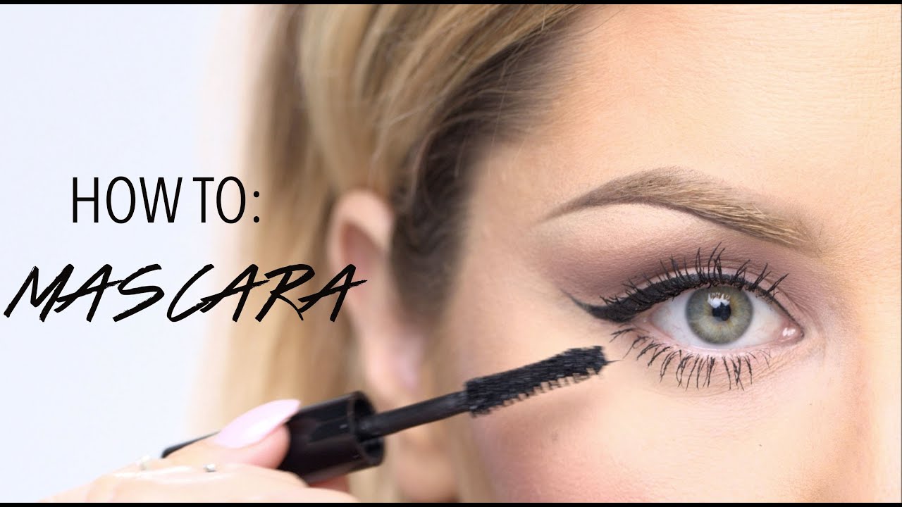 How to Apply Mascara  YouTube