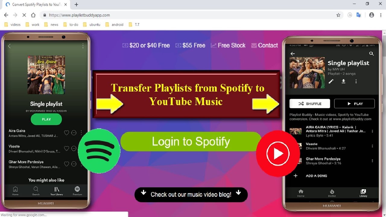 How to Transfer Playlists from Spotify to YouTube Music Easily  YouTube