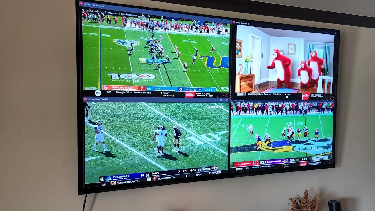 Multiple Games on any TV with Chrome  Ready for Some Football  YouTube