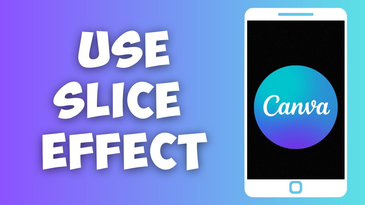 How To Slice Photo In Canva  Canva Slice Effect  YouTube