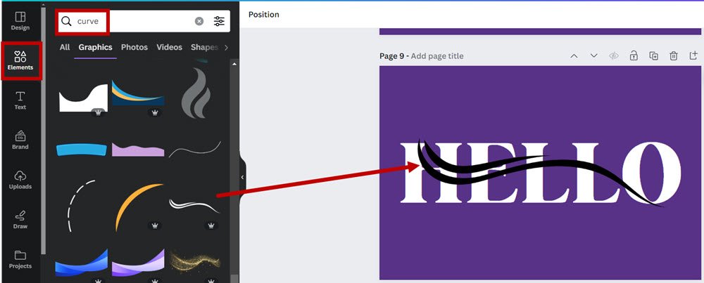 How to Slice in Canva Images  Text