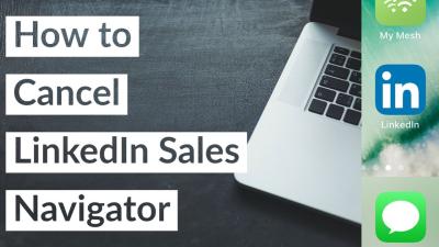 How to Cancel LinkedIn Sales Navigator Easily