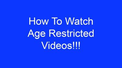 How to Watch Age-Restricted Videos on Dailymotion