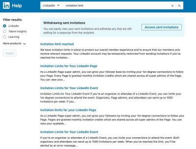 Understanding Weekly LinkedIn Invitation Limits