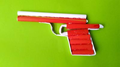 How to Make a Paper Machine Gun That Shoots