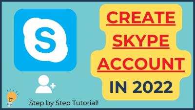 Creating a Skype Account with a Step-by-Step Video Guide on Dailymotion