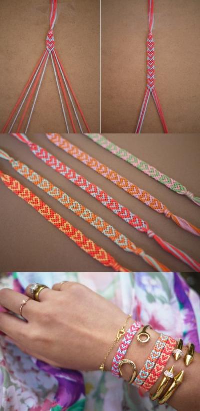 How to Make Bracelets at Home with Creative Craft Ideas